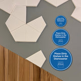 Signs ByLITA Circle Place Dirty Dishes in the Dishwasher Wall or Door Sign