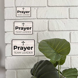 Classic Framed Plus Prayer Team Leader Door or Wall Sign | Place of Worship Signs