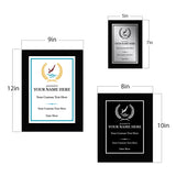 Diving Customizable Black Frame Wooden Award Plaque | Easel Mount Option | Achievement and Recognition Personalizable Plaques | Sports Award