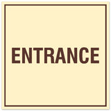 Signs ByLITA Square Entrance Sign - Easy Installation | Durable Material