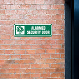 Standard Plus Alarmed Security Door Door or Wall Sign | Safety Signage