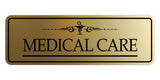 Signs ByLITA Standard Medical Care Medical Office Decor Wall or Door Sign