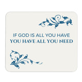 Designs ByLITA Religious Decor Rectangle Mouse Pad - 7.75 x 9.25"