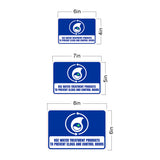 Classic Framed Plus Use Water Treatment Products To Prevent Clogs and Control Wall or Door Sign | RV Accessories