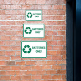 Classic Framed Plus Batteries Only Door or Wall Sign | Health & Safety Signage