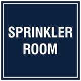 Signs ByLITA Square Sprinkler Room Sign - Easy Installation | Durable Material