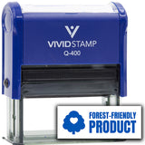 All Quality Forest-Friendly Product Self-Inking Rubber Stamp