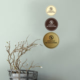 Circle Strictly No Soliciting Wall or Door Sign