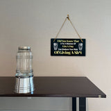 Did You Know That 2 To 3 Glasses Of Gin A Day Can Reduce Your Risk Of Giving A Sh*t 5x10 Hanging Plus Wall or Door Sign | Funny Home Decor