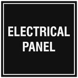 Signs ByLITA Square Electrical Panel Sign - Easy Installation | Durable Material