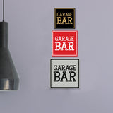 Signs ByLITA Square Garage Bar Wall or Door Sign