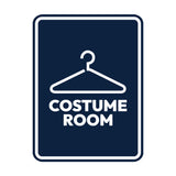 Signs ByLITA Portrait Round Costume Room Door or Wall Sign Easy Installation | Directing Artists & Co-Workers | Music | Concert | Festivals