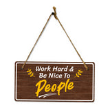 Home Decor 5x10 Hanging Plus Wall or Door Sign | Home Decor Inspirational Signs