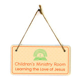 Signs ByLITA Place of Worship Room Signs 5x10 Hanging Plus Wall or Door Sign
