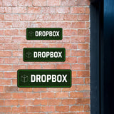 Standard Plus Dropbox Door or Wall Sign | Office & Home Signage