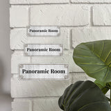 Standard Plus Panoramic Room Door or Wall Sign | Office & Home Signage