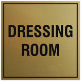 Signs ByLITA Square Dressing Room Sign - Easy Installation | Durable Material