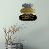 Signs ByLITA Designer Ring Doorbell for Help with Accessible Entry Wall or Door Sign
