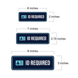 Standard Plus ID Required Door or Wall Sign | Proof of Age | Bar Restaurant and Venue
