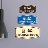 Fancy Loading Dock Wall or Door Sign