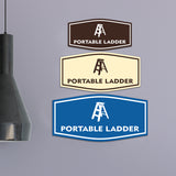Fancy Portable Ladder Wall or Door Sign