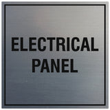 Signs ByLITA Square Electrical Panel Sign - Easy Installation | Durable Material