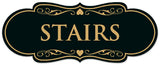 Signs ByLITA Designer Stairs Sign - Easy Installation | Durable Wall or Door Sign