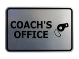 Signs ByLITA Classic Framed Coach's Office Wall or Door Sign