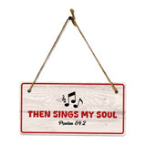 Home Decor 5x10 Hanging Plus Wall or Door Sign | Home Decor Inspirational Signs