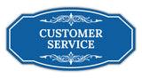 Signs ByLITA Victorian Customer Service Department Graphic Wall or Door Sign