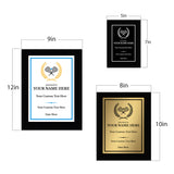 Racquetball Customizable Black Frame Wooden Award Plaque | Easel Mount Option | Achievement and Recognition Personalizable Plaques | Sports Award