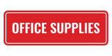 Signs ByLITA Standard Office Supplies Wall or Door Sign | Office Signage
