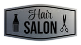 Signs ByLITA Fancy Hair Salon Easy Installation | Durable Construction | Barbers | Grooming and Styling | Hair Wall or Door Sign