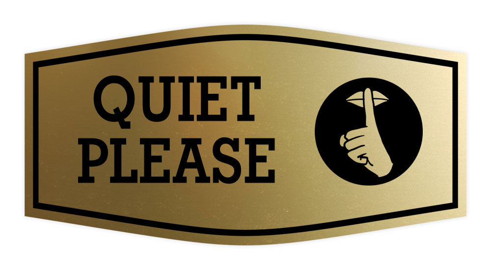 Signs ByLITA Fancy Quiet Please Wall or Door Sign – All Quality signs-bylita-fancy-quiet-please-wall-or-door-sign-all-quality