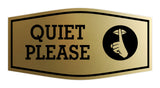 Signs ByLITA Fancy Quiet Please Wall or Door Sign
