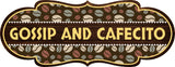 Designer Plus Gossip and Cafecito Door or Wall Sign | Funny Spanish Signs For Stores & Businesses