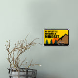 Classic Framed Plus RV Lifestyle Requires A Mindset Wall or Door Sign | RV Accessories