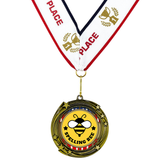 All Quality Stars Design Spelling Bee Medal - 1st, 2nd, 3rd Place