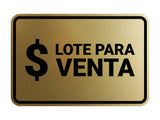 Signs ByLITA Classic Framed Lote para Venta Door or Wall Sign