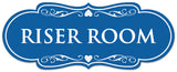 Signs ByLITA Designer Riser Room Sign - Easy Installation | Durable Wall or Door Sign