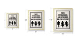 Designs ByLITA These Fitting Rooms Are Any Gender And For Everyone, Wall Print Art | Retail Store Decoration (Unframed or Framed)