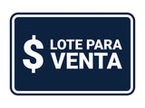Signs ByLITA Classic Framed Lote para Venta Door or Wall Sign