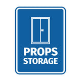 Signs ByLITA Portrait Round Props Storage Door or Wall Sign Easy Installation | Directing Artists & Co-Workers | Music | Concert | Festivals