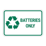 Classic Framed Plus Batteries Only Door or Wall Sign | Health & Safety Signage