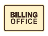 Signs ByLITA Classic Framed Billing Office Wall or Door Sign