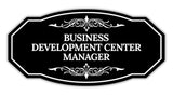 Signs ByLITA Victorian Business Development Center Manager Graphic Wall or Door Sign