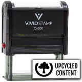 All Quality Upcycled Content Self-Inking Rubber Stamp