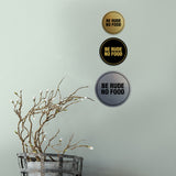 Signs ByLITA Circle Be Rude No Food Wall or Door Sign