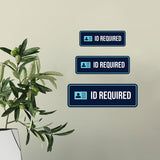 Standard Plus ID Required Door or Wall Sign | Proof of Age | Bar Restaurant and Venue