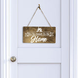 It's So Good To Be Home 5" x 10" Hanging Wall or Door Sign | Funny & Positive Home Decor